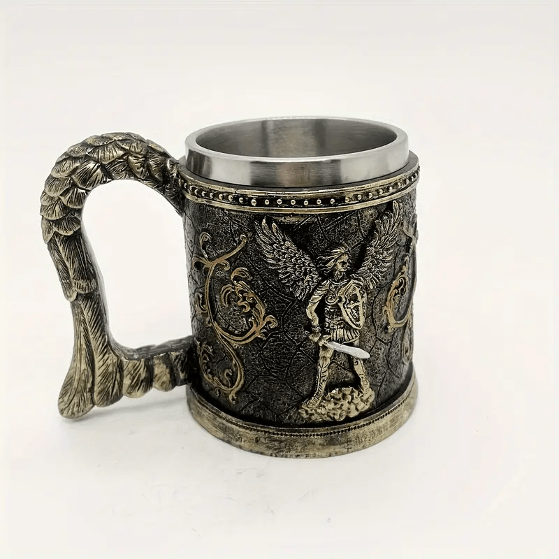 WorldNorse 3D-Relief-Wikinger-Tasse