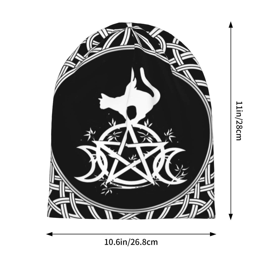WorldNorse – Mütze mit Keltischer Knoten und dreifacher Göttin