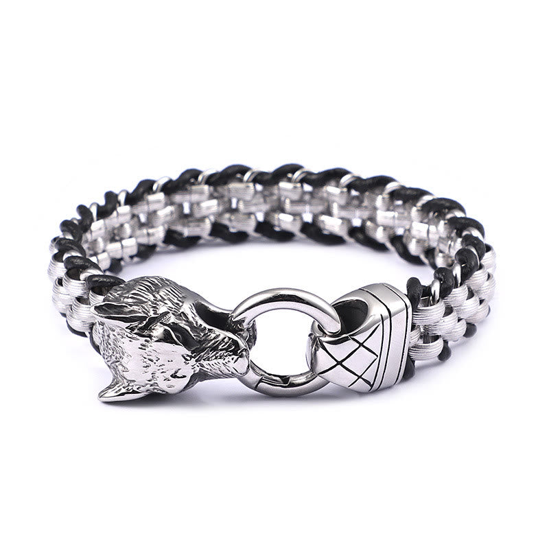 WorldNorse Fenrir Kubanisches Gliederkettenarmband