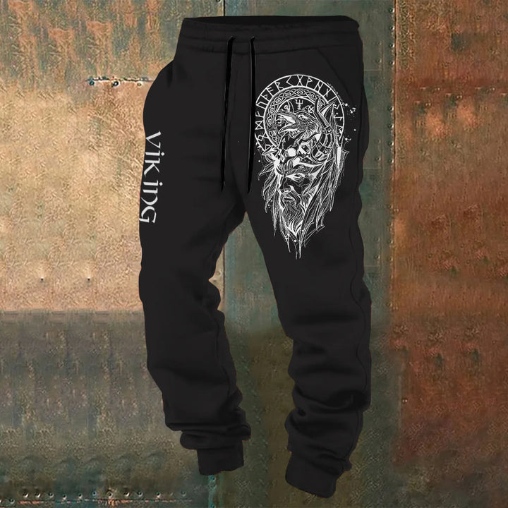 WorldNorse Vikings Man Raven Jogginghose - US/UK/AU52,EU62 (6XL) - image 1