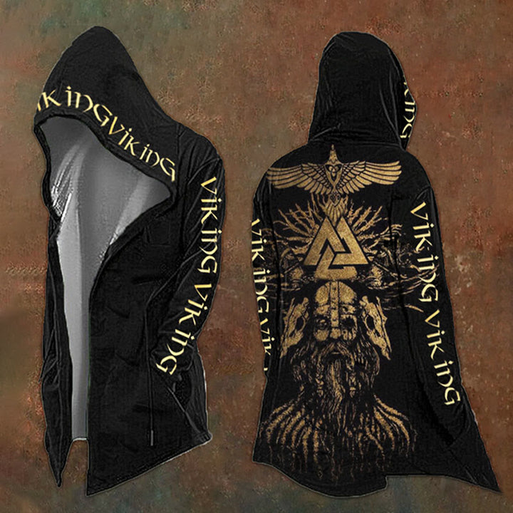WorldNorse Valhalla Valknut Raven Kapuzenjacke