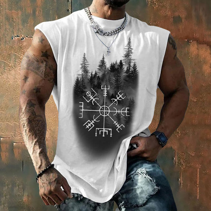 WorldNorse Viking Vegvisir Freizeitweste