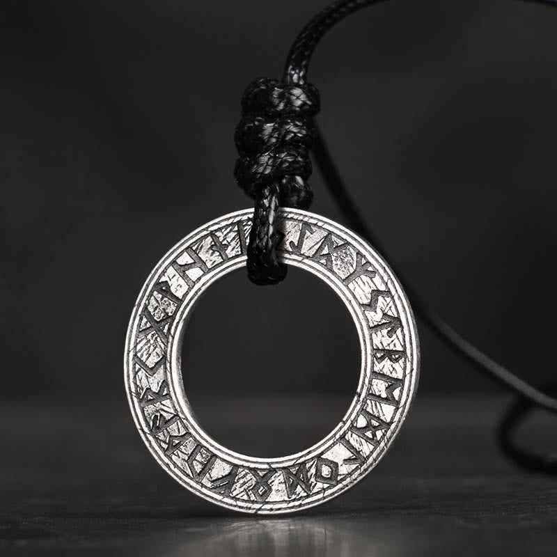 WorldNorse 925 Sterling Silber Runen Halskette