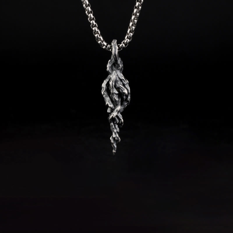 WorldNorse 999 Sterling Silber Rankenhalskette