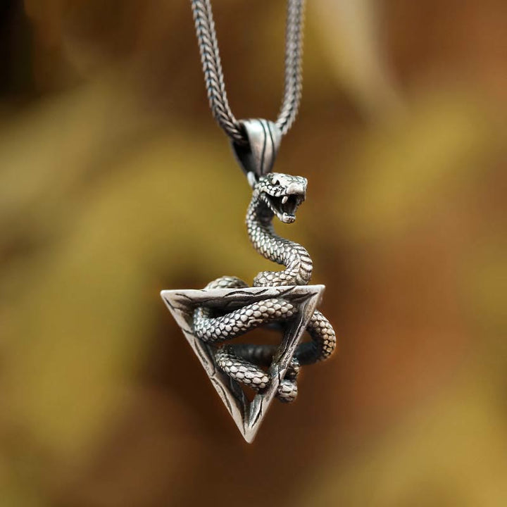 WorldNorse Schlangenhalskette aus 925er Sterlingsilber