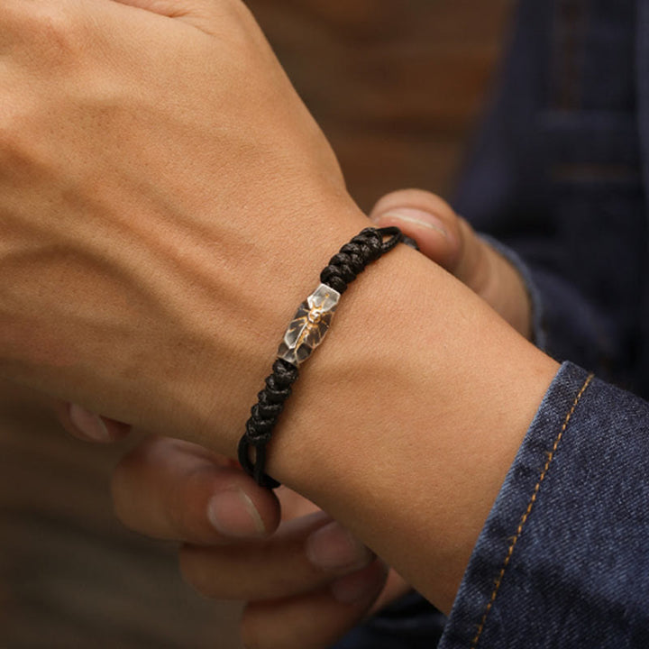WorldNorse 925 Sterling Silber Wunschstein-Armband