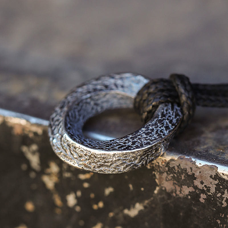 WorldNorse 925 Sterling Silber Mobius-Streifen-Halskette