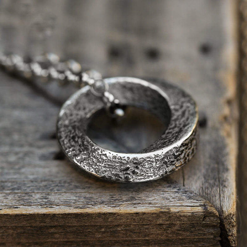 WorldNorse 925 Sterling Silber Mobius-Streifen-Halskette
