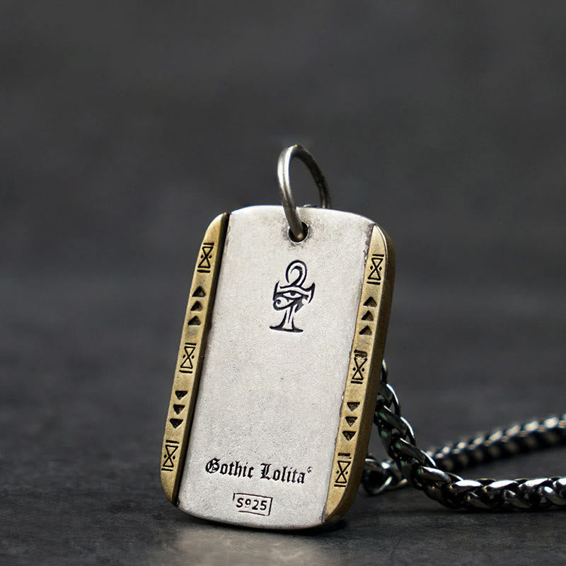 WorldNorse Halskette mit Wölfen aus 925er Sterlingsilber