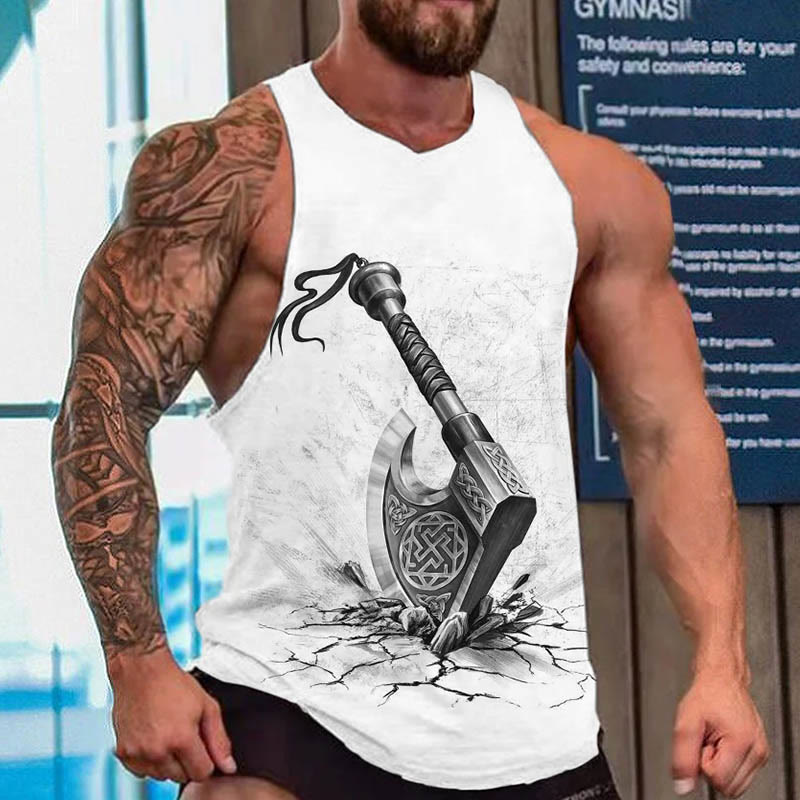 WorldNorse Wikinger Axt Weste