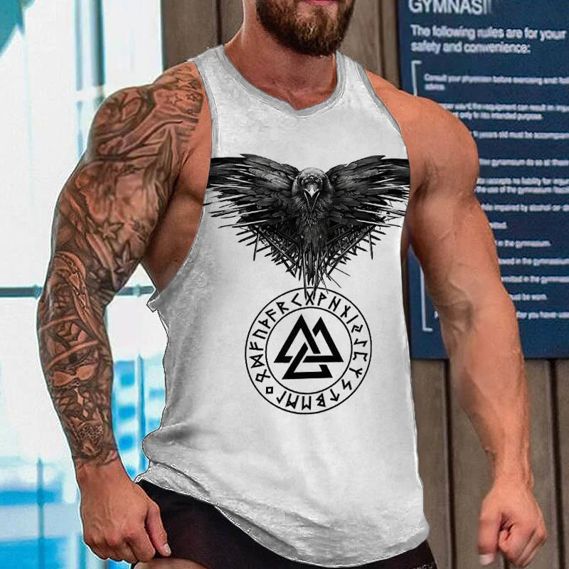 WorldNorse Raven Valknut Weste