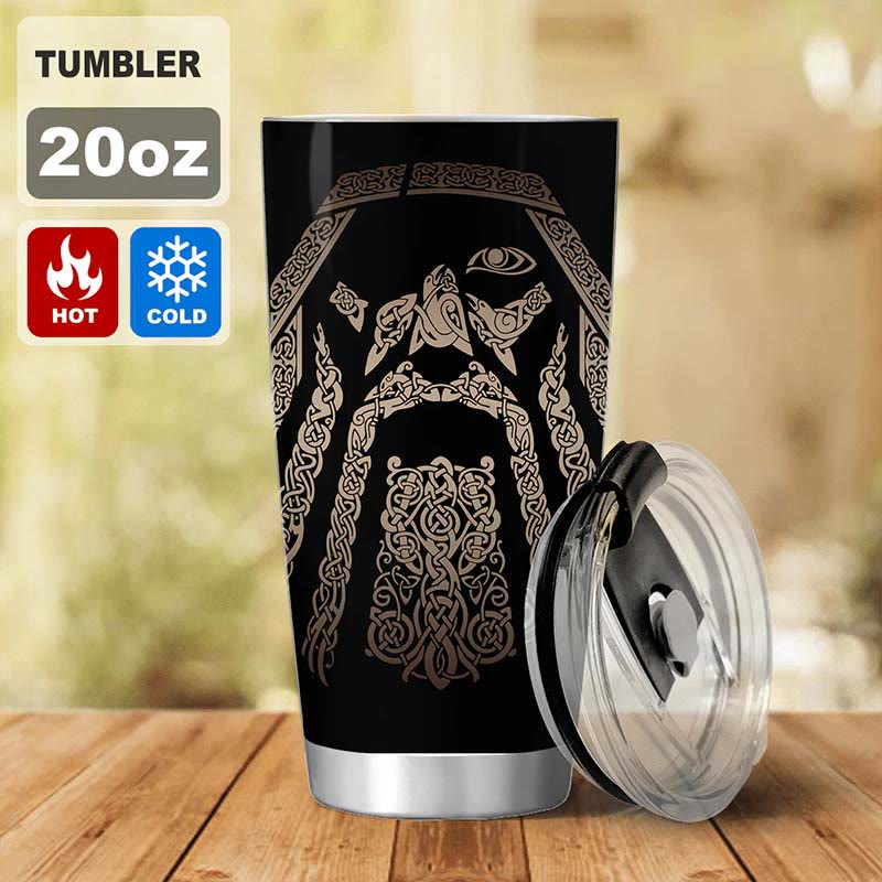 WorldNorse Beard Valhalla Nordische Mythologie Krieger Becher
