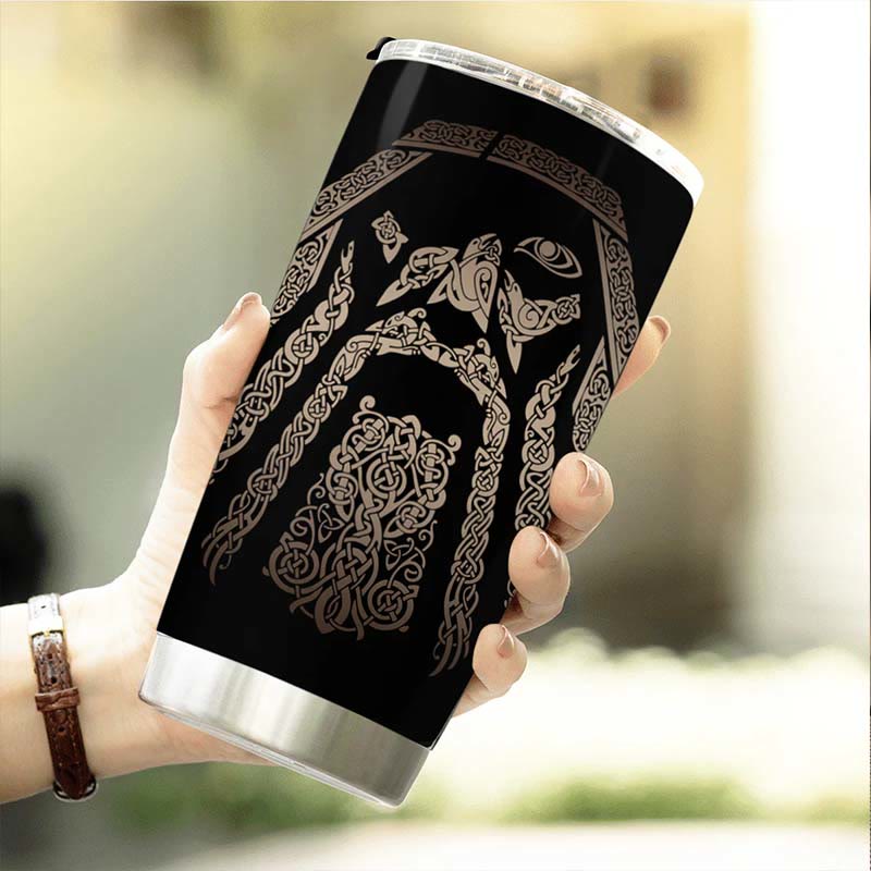 WorldNorse Beard Valhalla Nordische Mythologie Krieger Becher