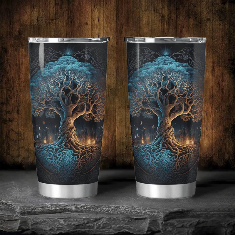 WorldNorse Yggdrasil Baum des Lebens Wikinger-Becher