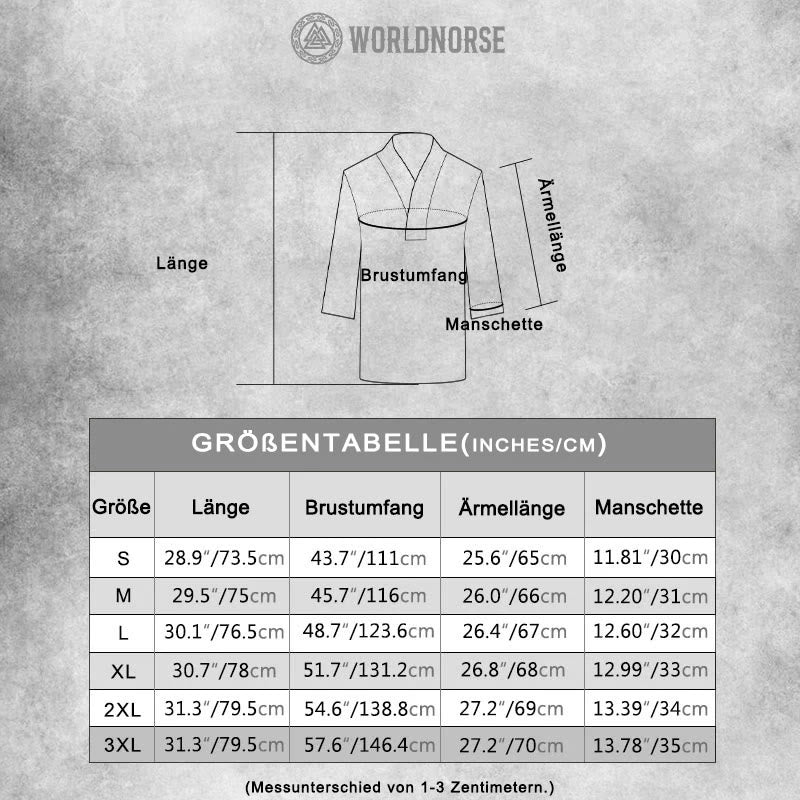 WorldNorse Mittelalterliches Kostümhemd mit Schnürung und kurzen Ärmeln