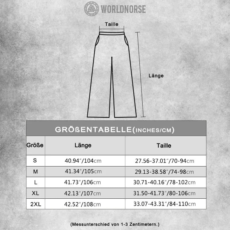 WorldNorse Wikinger Mittelalter Piratenhemd Kostümset