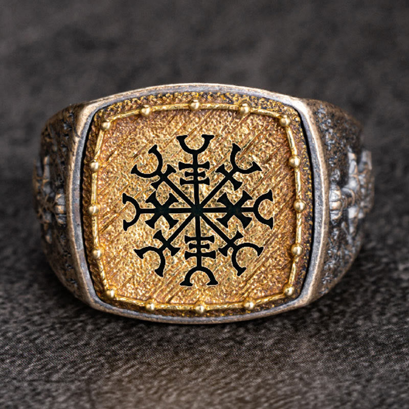 WorldNorse Ring aus 925er Sterlingsilber mit keltischem Kreuz und Mjölnir - image 7