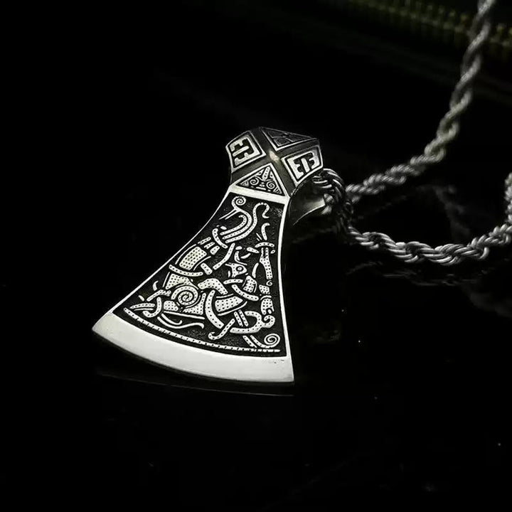 WorldNorse Halskette aus 925er Sterlingsilber mit Wikinger Axt - image 2