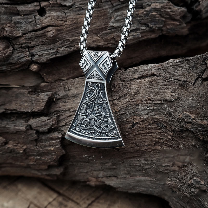 WorldNorse Halskette aus 925er Sterlingsilber mit Wikinger Axt - image 6