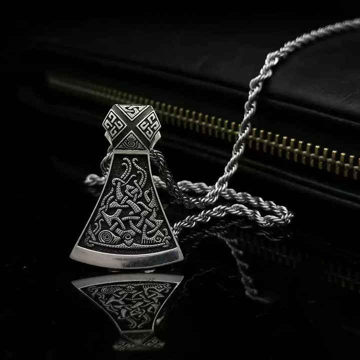 WorldNorse Halskette aus 925er Sterlingsilber mit Wikinger Axt - image 4