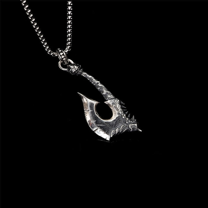 WorldNorse Halskette aus 925er Sterlingsilber mit Wikinger Axt und Gorehowl - image 6