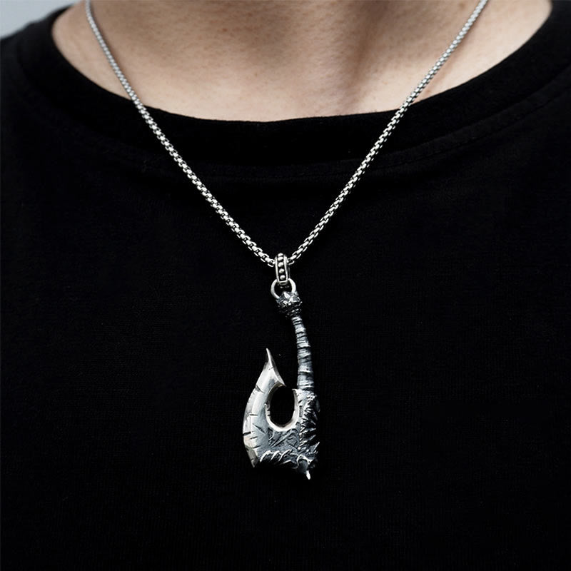 WorldNorse Halskette aus 925er Sterlingsilber mit Wikinger Axt und Gorehowl - image 4