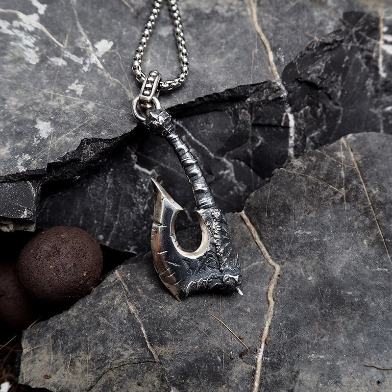 WorldNorse Halskette aus 925er Sterlingsilber mit Wikinger Axt und Gorehowl - image 7