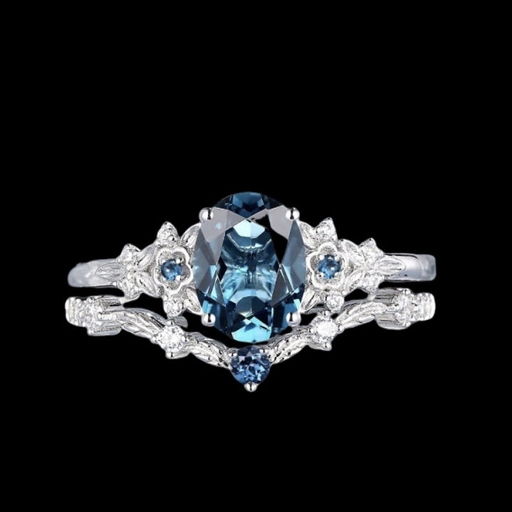 WorldNorse Freyjas Eis- und Blütenring-Set - 62mm - image 0