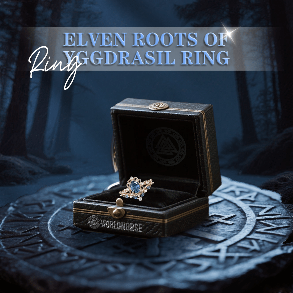 WorldNorse Elfenwurzeln von Yggdrasil Ring - image 8