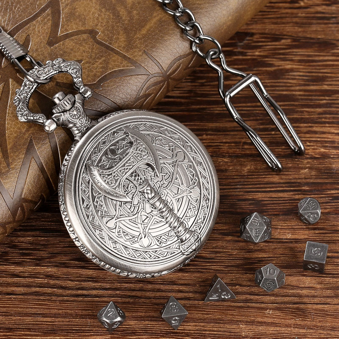 WorldNorse Wikinger Axt, dreidimensionale Würfel-Hüftkette - image 8