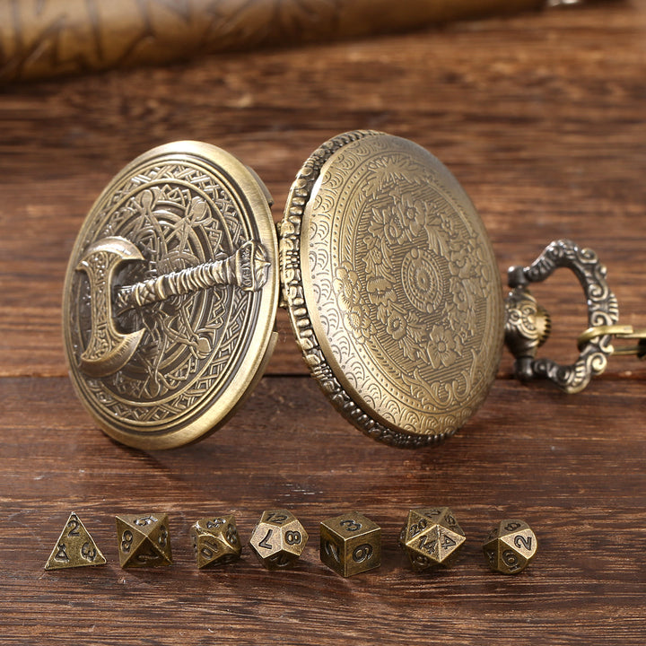 WorldNorse Wikinger Axt, dreidimensionale Würfel-Hüftkette - image 5