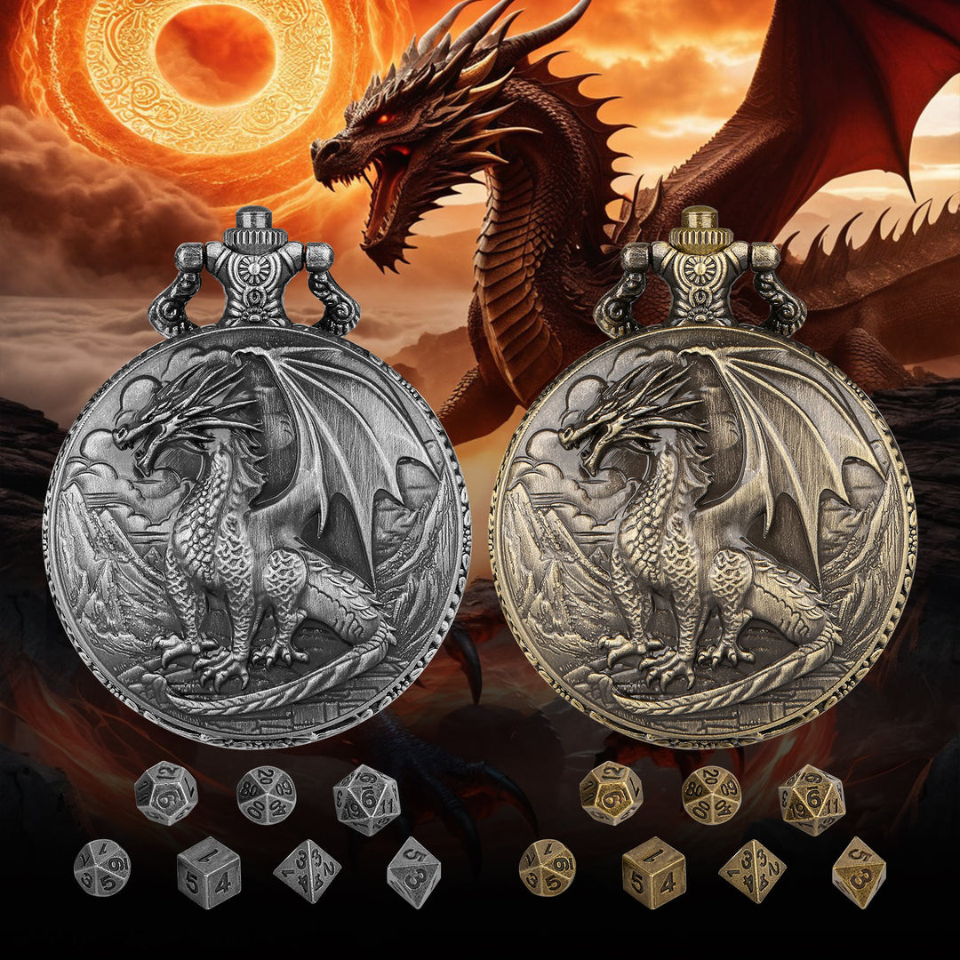 WorldNorse Nordischer Drache, Sieben Würfel, Hüftkette - image 1