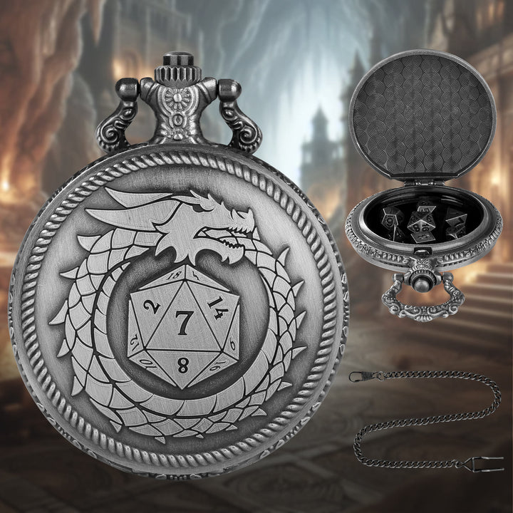 WorldNorse Bronze Drachen Mini Würfel Taille Kette - image 9