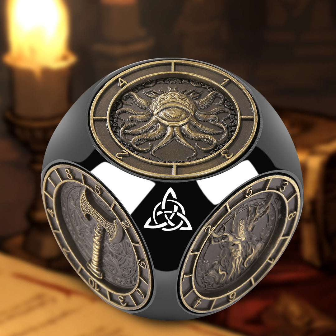 WorldNorse Triquetra Spinner-Würfel mit sechs Mustern - image 15