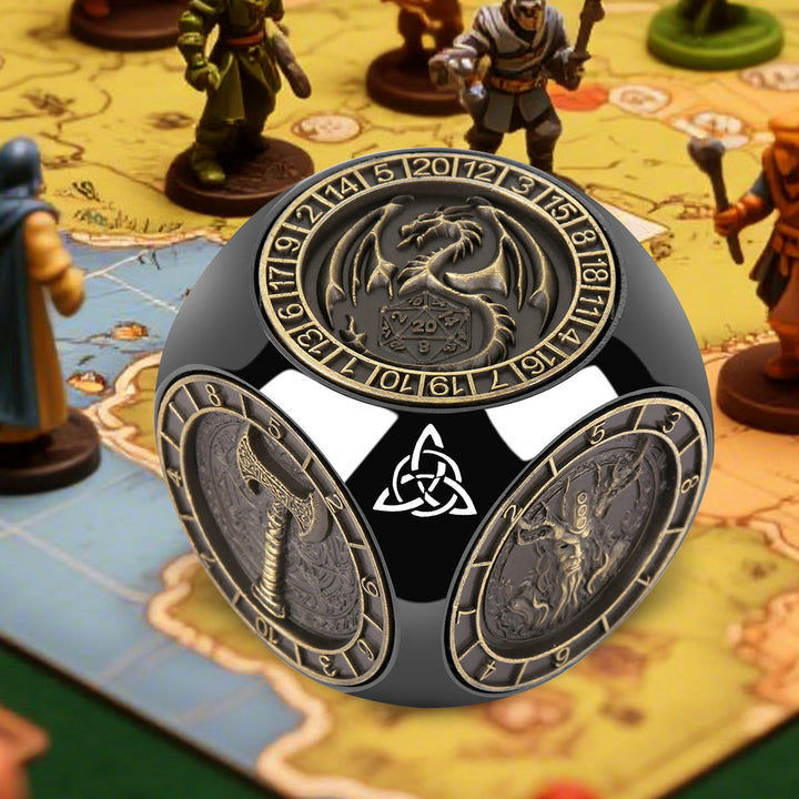 WorldNorse Triquetra Spinner-Würfel mit sechs Mustern - image 14