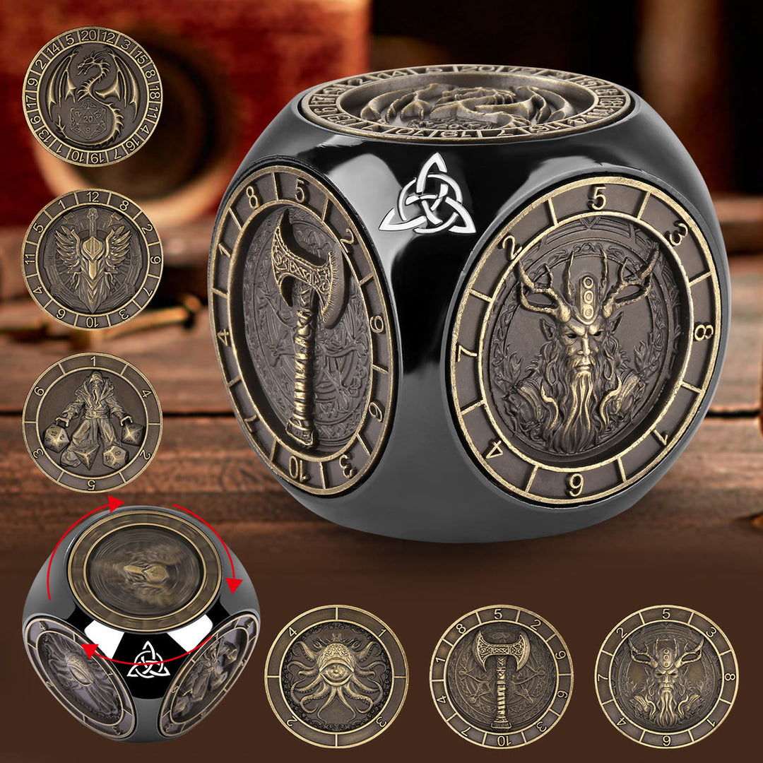 WorldNorse Triquetra Spinner-Würfel mit sechs Mustern - image 16