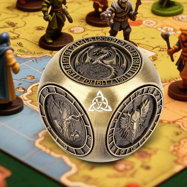 WorldNorse Triquetra Spinner-Würfel mit sechs Mustern - image 3