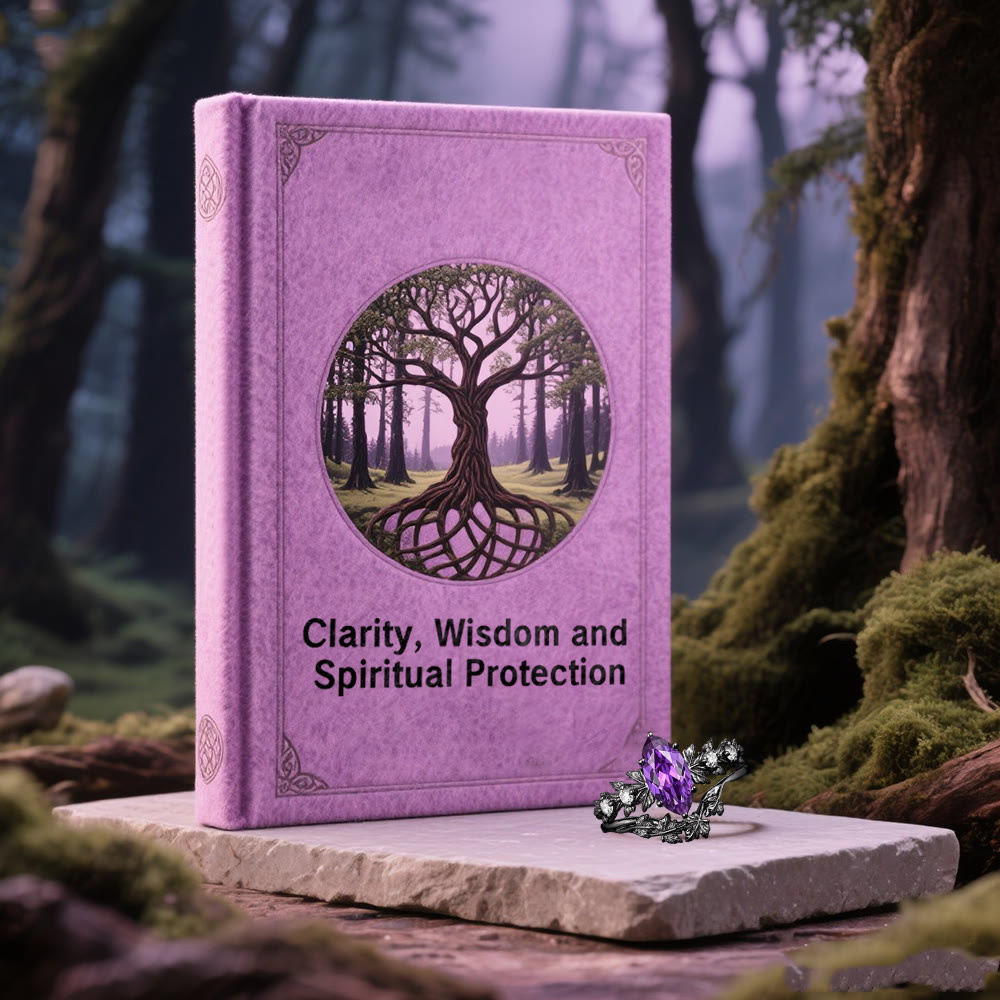 WorldNorse Mystwood Crown Amethyst Nordring - image 3