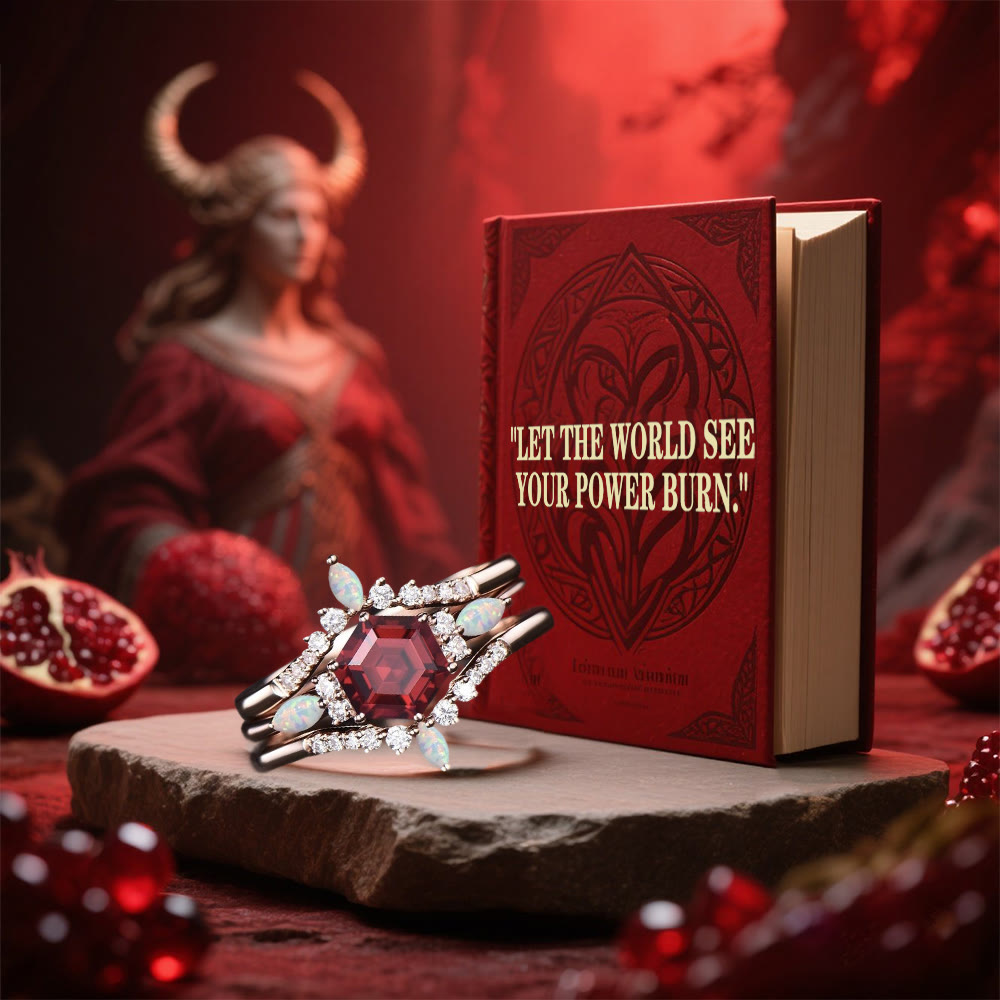 WorldNorse Flamme der Vanir-Königin Ring - image 3