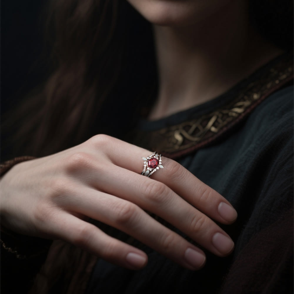 WorldNorse Flamme der Vanir-Königin Ring - image 1