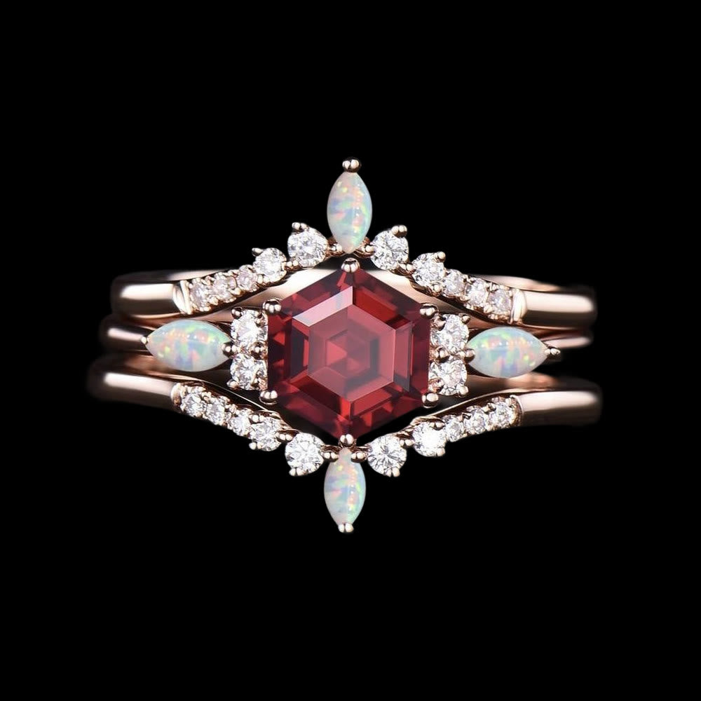 WorldNorse Flamme der Vanir-Königin Ring - 62mm - image 0