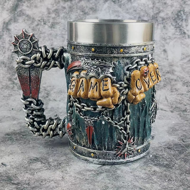 WorldNorse Gothic Game Over Bierkrug - image 3