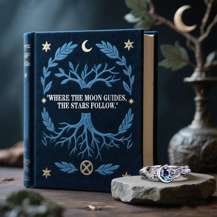 WorldNorse Mondstern-Zweigring - image 7