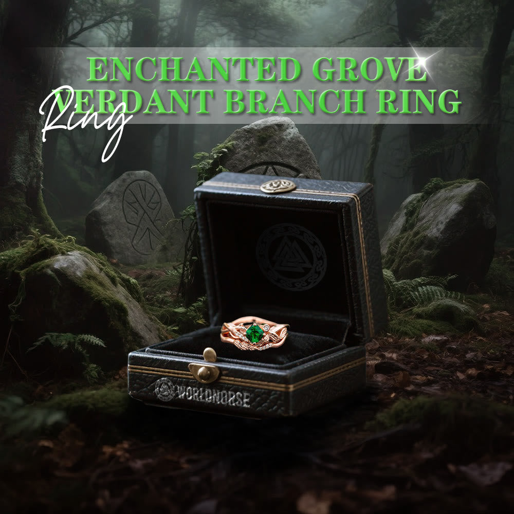 WorldNorse Enchanted Grove Grüner Zweigring - image 2