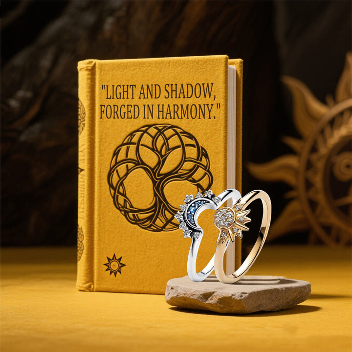 WorldNorse Máni Sonnen- und Mondring-Set - image 3