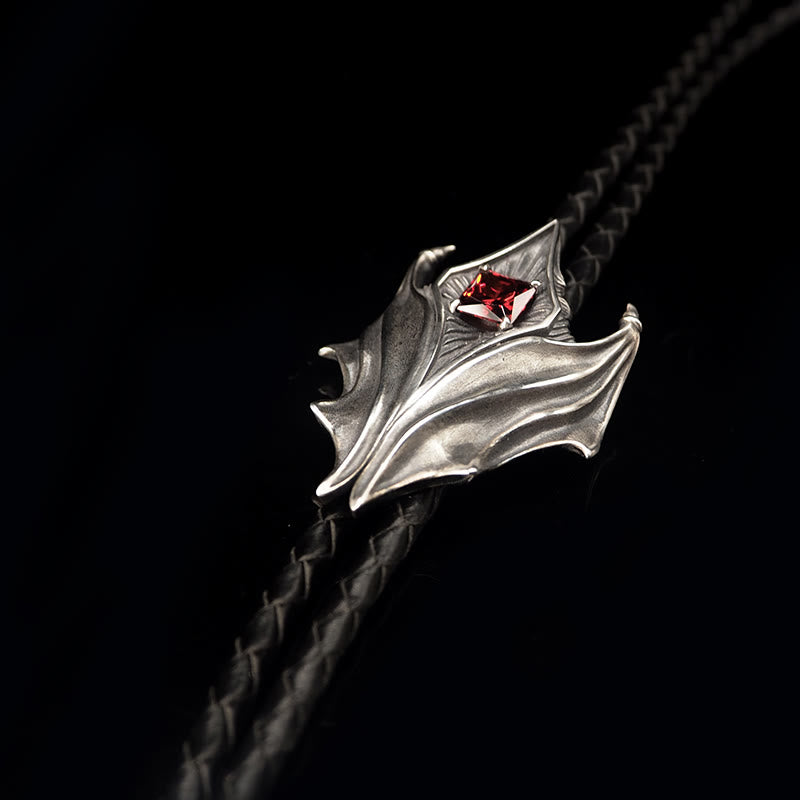 WorldNorse Bolotie-Halskette mit gotischem Flügel aus 925er Sterlingsilber - image 8