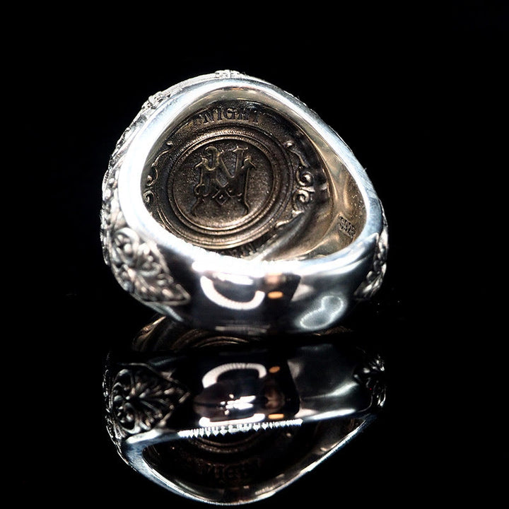WorldNorse 925 Sterling Silber Barock Siegelring - image 8