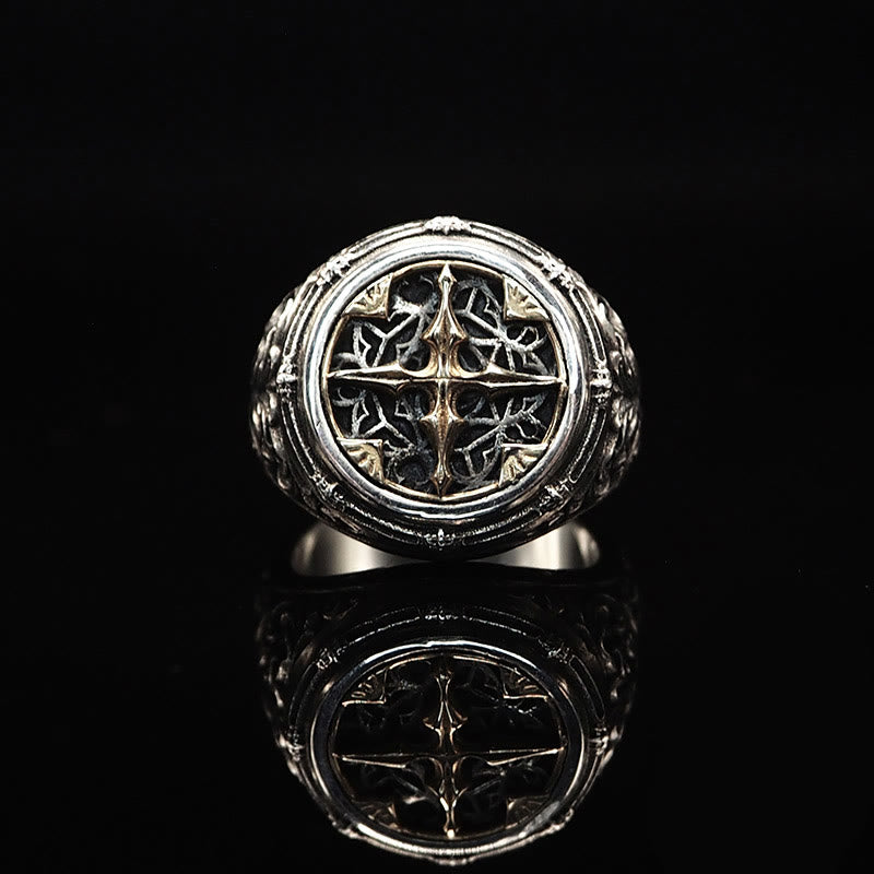 WorldNorse 925 Sterling Silber Barock Siegelring - Doji - 65mm - image 9