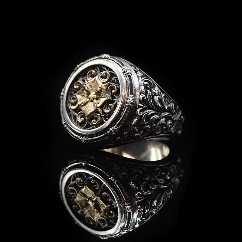 WorldNorse 925 Sterling Silber Barock Siegelring - image 6