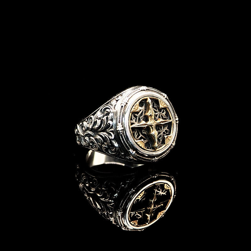 WorldNorse 925 Sterling Silber Barock Siegelring - image 10
